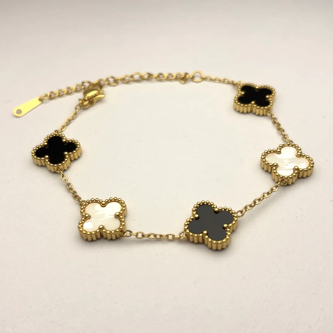 Reversible Black & White Bracelet