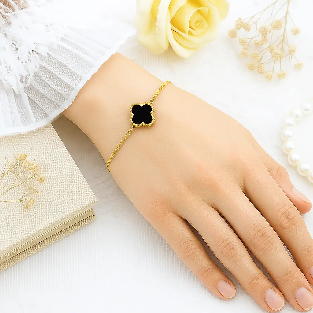 Reversible Clover Bracelet