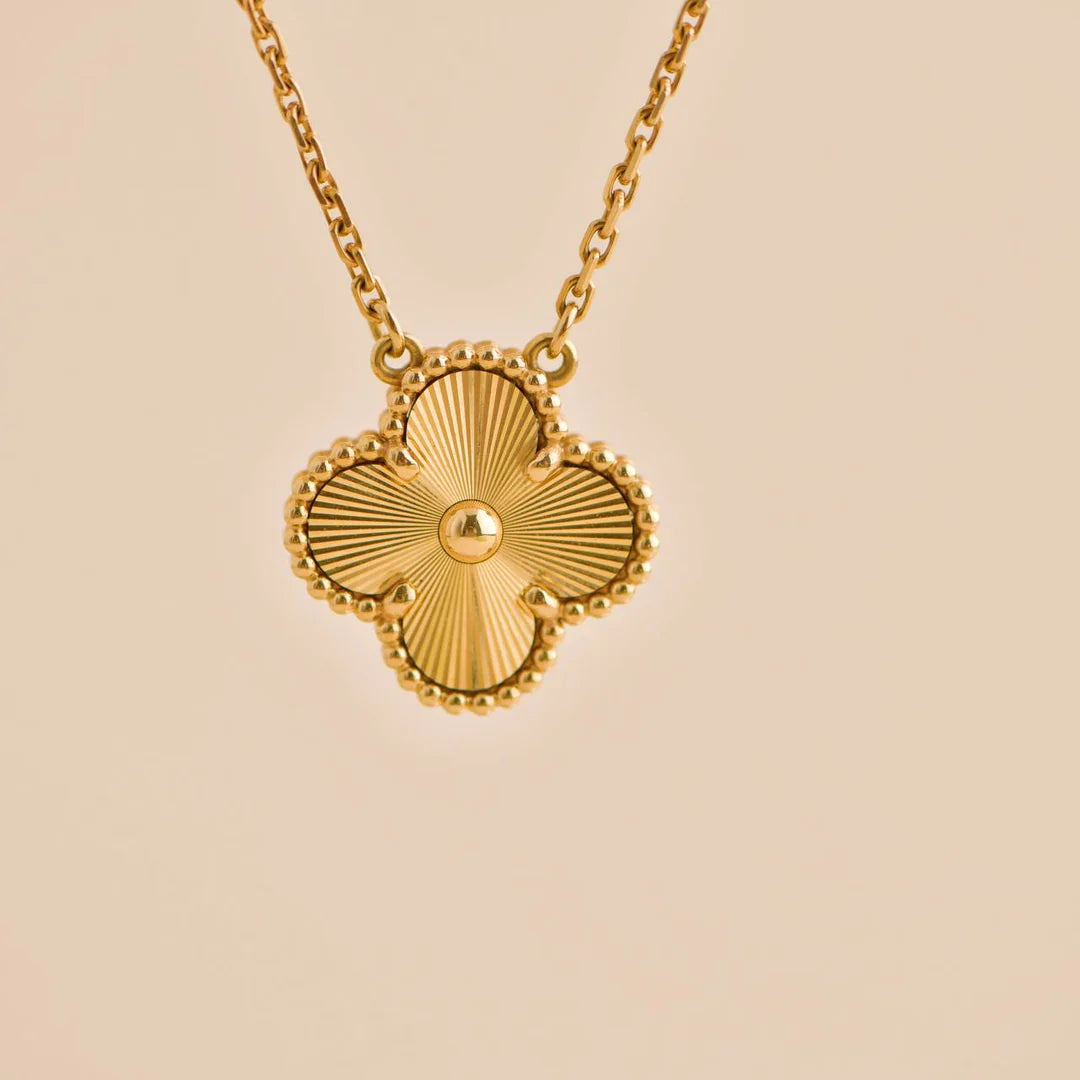Gold Clover Necklace