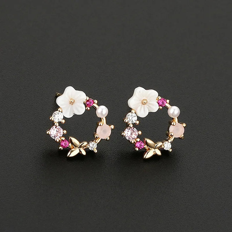 Call Me Rose Earrings
