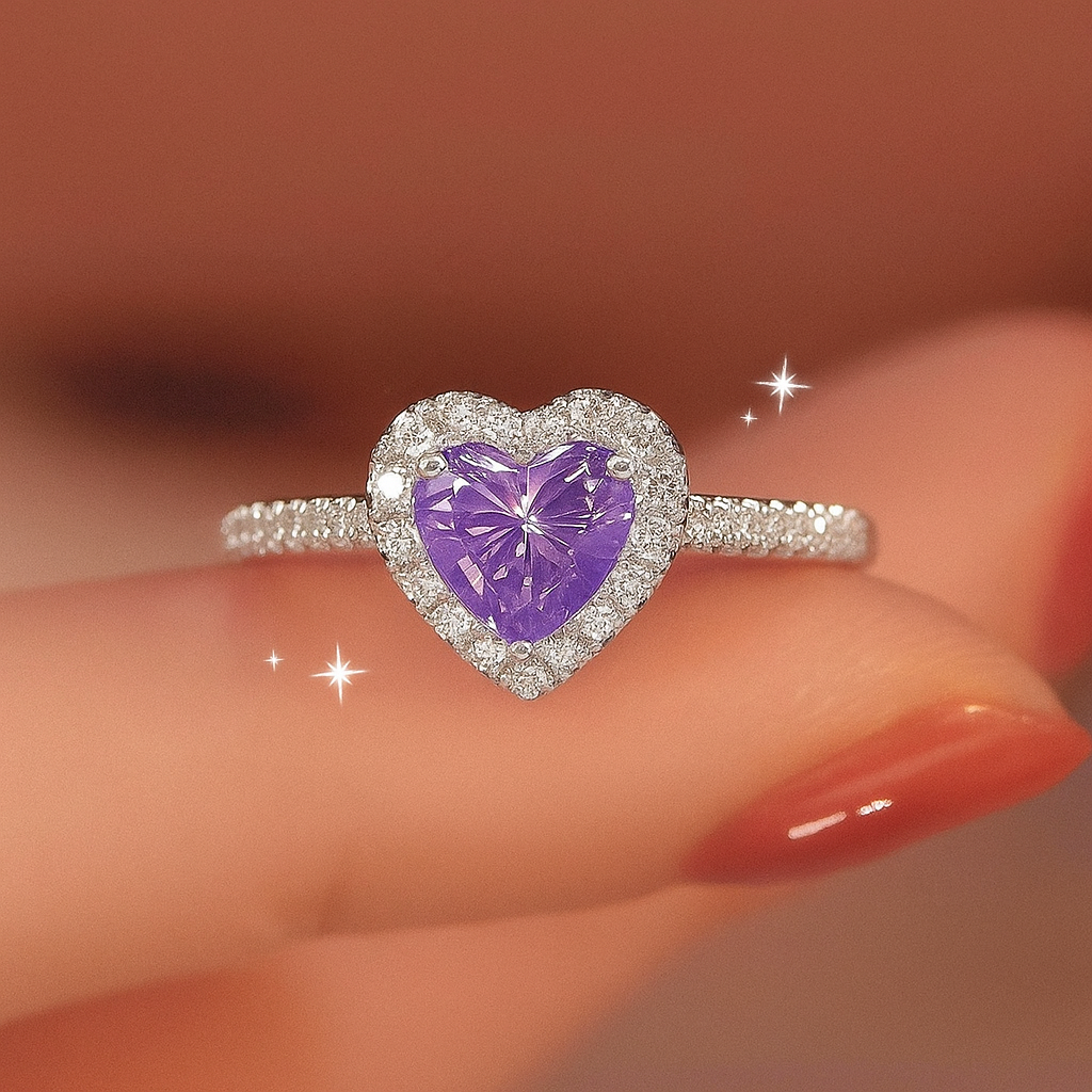 Purple Forever Ring