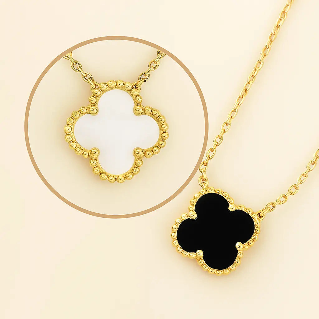 Reversible Clover Necklace