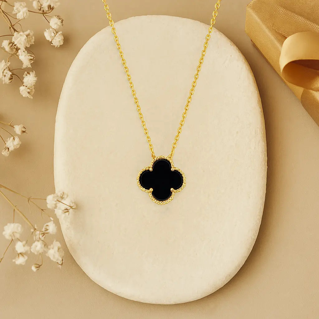 Reversible Clover Necklace