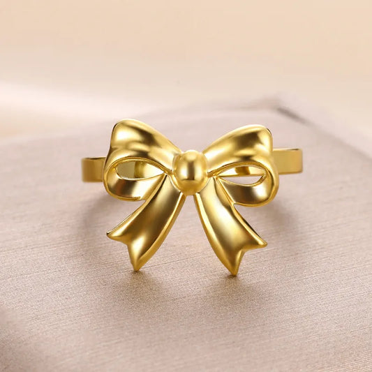 Elegant Bow Ring