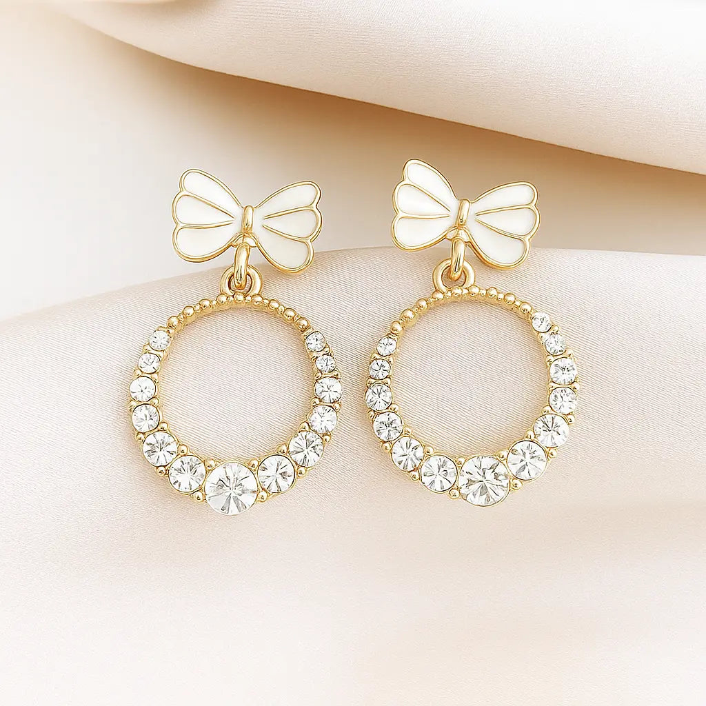 Bow Girl Earrings