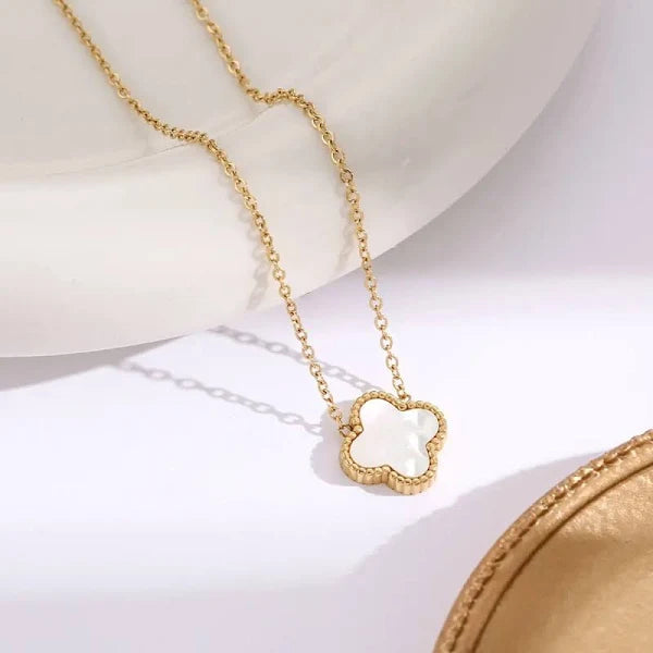 Reversible Clover Necklace
