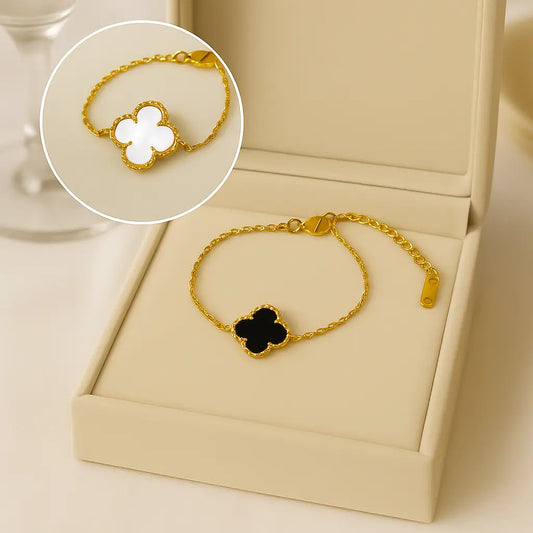 Reversible Clover Bracelet