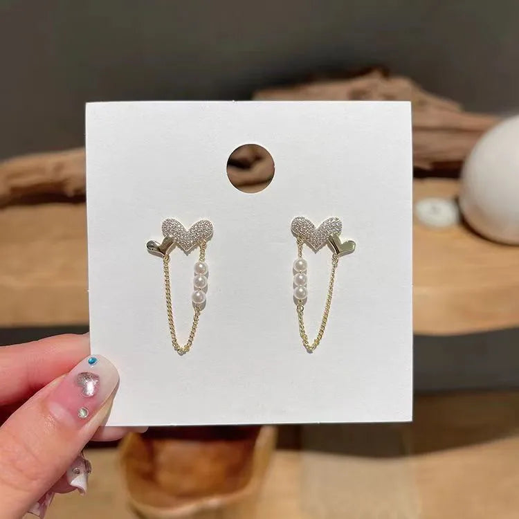 Too Hearts Earrings