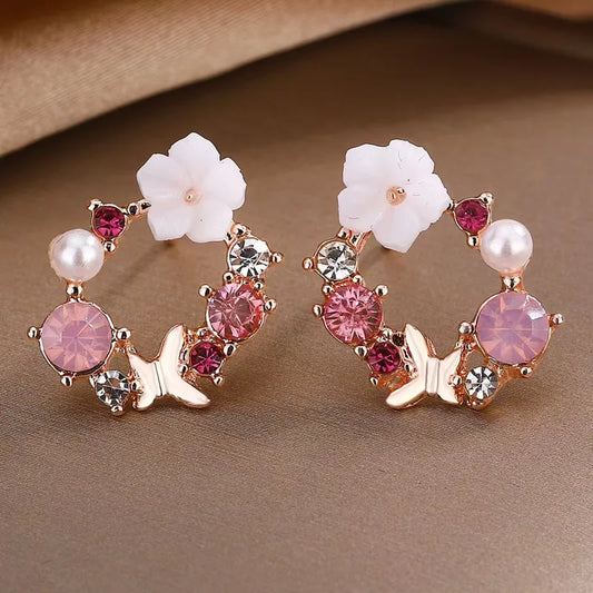 Call Me Rose Earrings