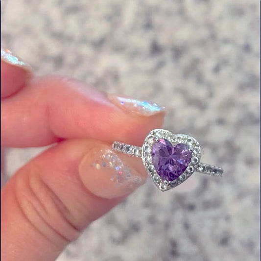 Purple Forever Ring